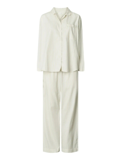 STUDIO FEDER Edith Pajama - Cotton - White - XS