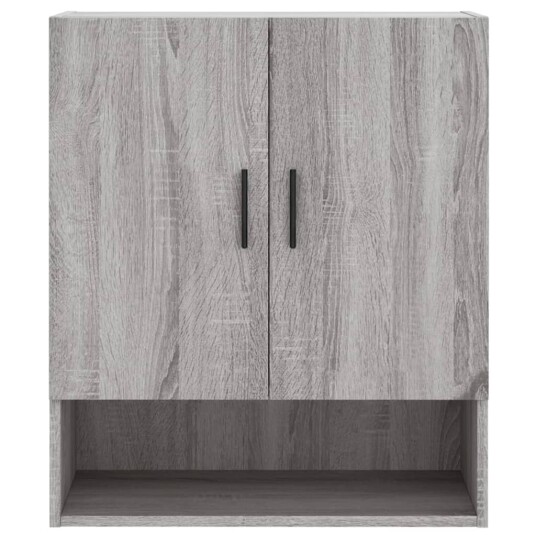  Veggskap grå sonoma 60x31x70 cm konstruert tre 8720845947712