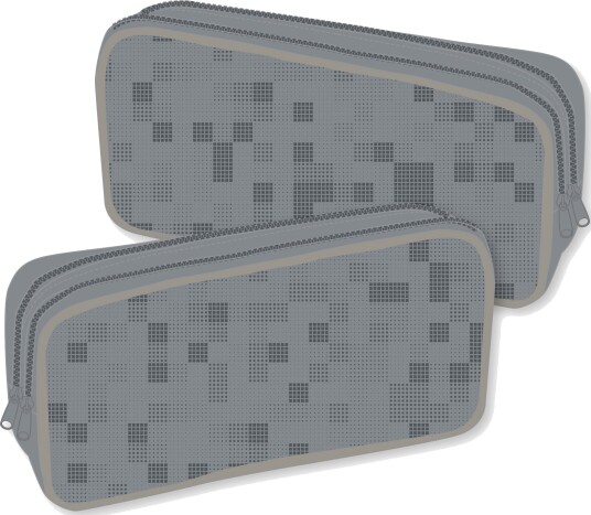 Pennal Pixel grå