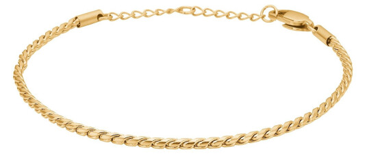 Captena Palma Armbånd 18 kt. Gullforgylt Rustfritt Stål DU20114 - Herre - Gold Captena Palma Armbånd 18 kt. Gullforgylt Rustfritt Stål DU20114 - Herre - Gold