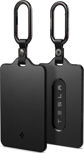 Spigen Tesla Kortholder 1 Pakning Svart   Tesla Key Card