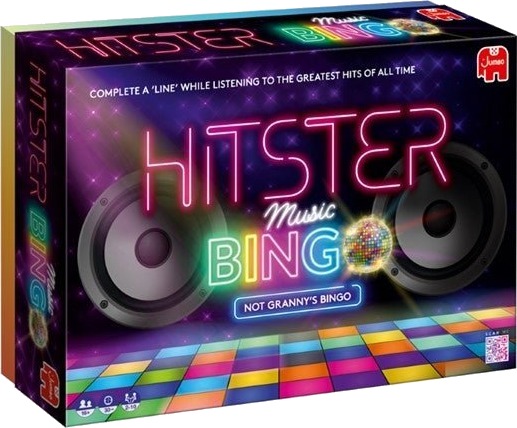 Hitster Bingo - Nordisk Festspill for Familier 2-16 Spillere