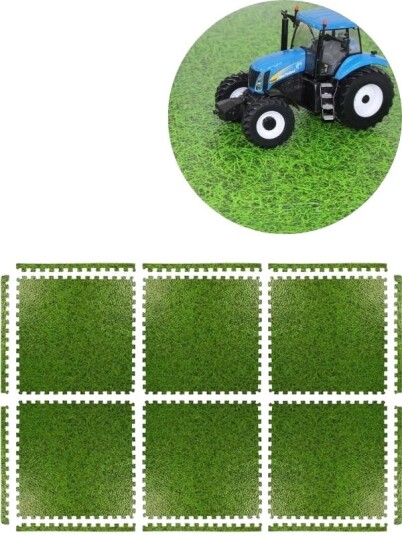 Xq Max Eva Puslematte Med Gressdesign 6 Stk 40 X 40cm Xq Max Eva Puslematte Med Gressdesign 6 Stk 40 X 40cm