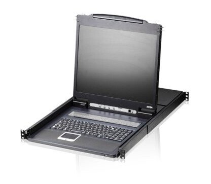 Aten Cl1308n, 1920 X 1200 Piksler, Wuxga, Rack-Montering, 22 W, 1U, Sort