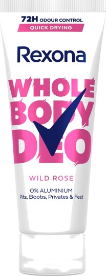 Rexona Whole Body Deo Wild Rose Cream 75 ml