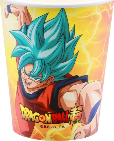Chaks Pappkopper Dragon Ball Super 8-pakning 12803-DB