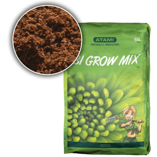 Bi Growmix – Medium Gjødslet Torv og Kokosfiber 50L