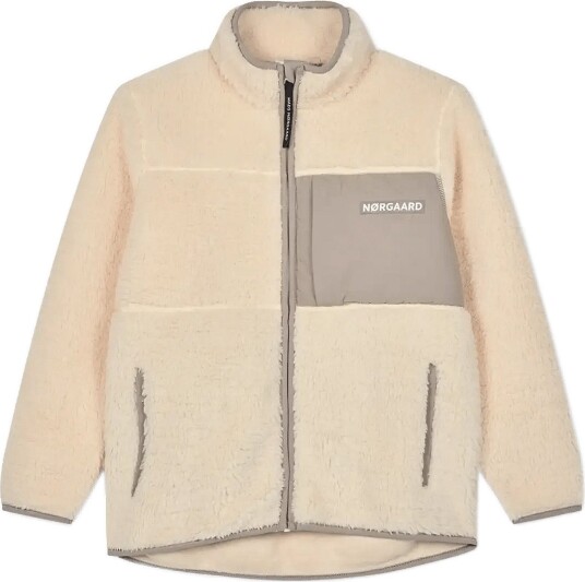 Mads Nørgaard Teddy Fleece Jeffo Jacket VANILLA CUSTARD 116