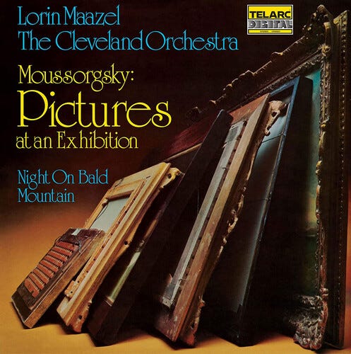 Lorin Maazel  Pictures At An Exhibition / Night On Bald Mountain  LP/Vinyl