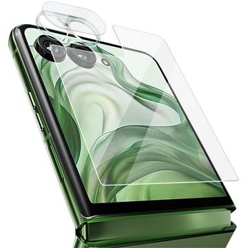 Motorola Razr 50 Ultra Imak Herdet Glass Beskyttelsessett Klar