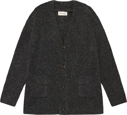 Minymo Cardigan   Strikk   Iron Oksid   Minymo   9 år (134)   Cardigan   Grå