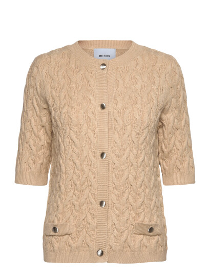 Minus Msfilucca Knit Cardigan - Beige - S Minus Msfilucca Knit Cardigan - Beige - S