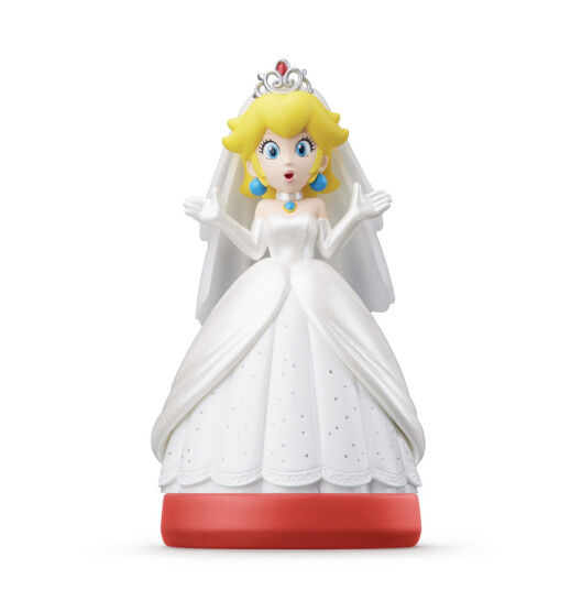 Nintendo Amiibo Prinsesse Peach Bryllup  Figurer fra Super Mario Samlingen