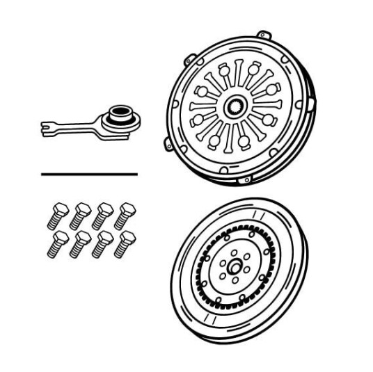 Clutchsett VALEO 855302