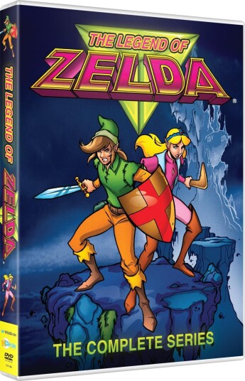 The Legend of Zelda Den Komplette Serien DVD The Legend of Zelda Den Komplette Serien DVD