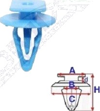 Clip ROMIX C60646 Clip ROMIX C60646