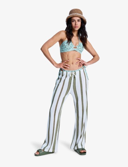 Roxy Nalu Sunset Pant Khaki green XS Roxy Nalu Sunset Pant Khaki green XS