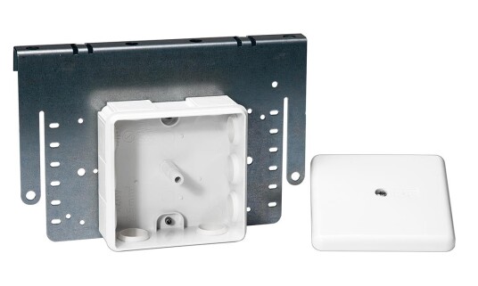 Schneider Electric IMT34096 Koblingsboks U56 hvit Stigeplate tom Installasjonsmaterial