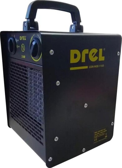 Drel NGE-1103 Elektrisk Vifteovn - 220V, 3KW (støysvak) Drel NGE-1103 Elektrisk Vifteovn - 220V, 3KW (støysvak)