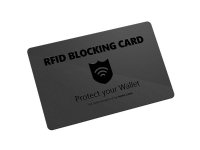Nero RFID NFC Blocker-kort RFID Blocking Card Sort EMEA-33700001 1 stk