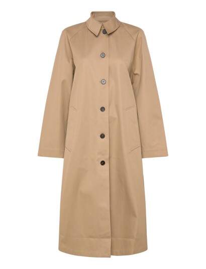 Copenhagen Studios Cph Trenchcoat 2 Cotton Burgundy Beige S