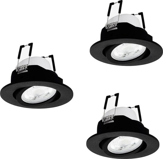 EGLO Spotlight Saliceto Z Black Svart Spotlys