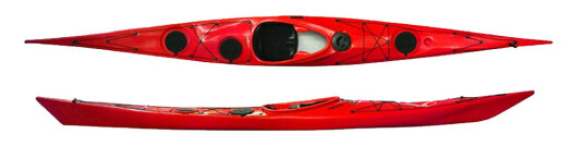 NorthZone Supreme rød, 525 cm