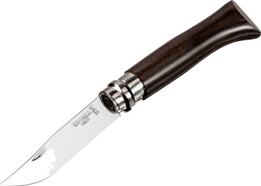 Opinel No. 8 Foldekniv ibenholt i gaveeske