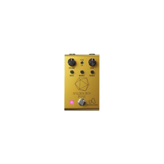 Jackson Audio Golden Boy Mini Transparent Overdrive Jackson Audio Golden Boy Mini Transparent Overdrive