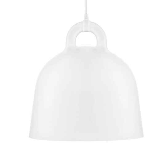 Normann Copenhagen Bell Taklampe Mellom Hvit