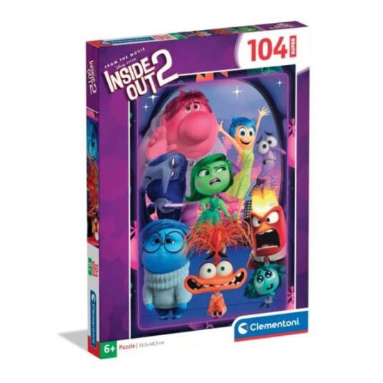 Clementoni Super Puslespill 104 Brikker Disney Pixar Inni 2