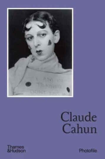 Claude Cahun Av Francois Leperlier