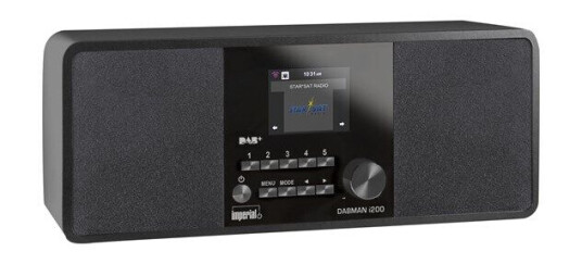 Imperial TELESTAR DABMAN i200 Stereo Svart Imperial TELESTAR DABMAN i200 Stereo Svart