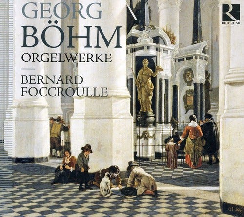 Bernard Foccroulle Organ Works CD Bernard Foccroulle Organ Works CD