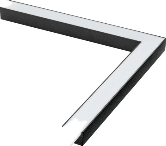 SG StripLine Sort profil utenpåliggende hjørne SG StripLine Sort profil utenpåliggende hjørne