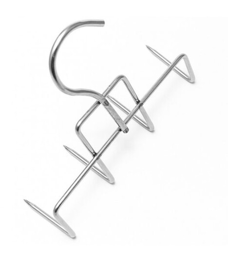 S-krok 5 mm x 100 mm | Opphengskrok til småting S-krok 5 mm x 100 mm | Opphengskrok til småting