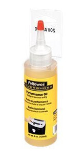 Makulatorolie Fellowes Powershred Renseolie / Smøremiddel 120Ml Makulatorolie Fellowes Powershred Renseolie / Smøremiddel 120Ml