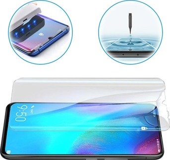 Mocolo UV Huawei P30 Pro Beskyttelsesglass - Klar
