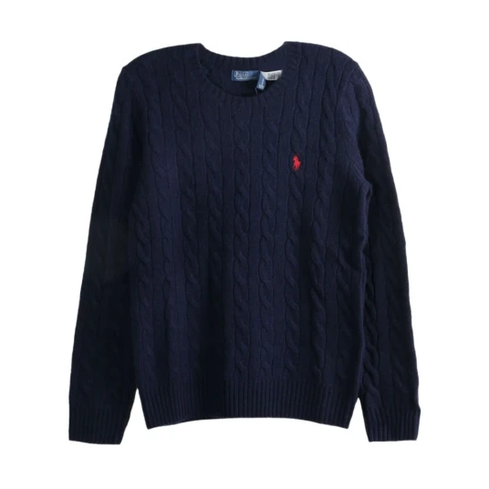 Ralph Lauren Polo Dame Strikkevarer Blå S