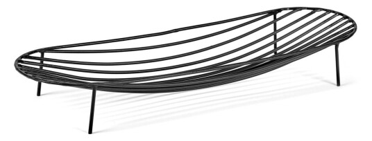 Serax Nana fruktfat 14,5x45 cm Svart