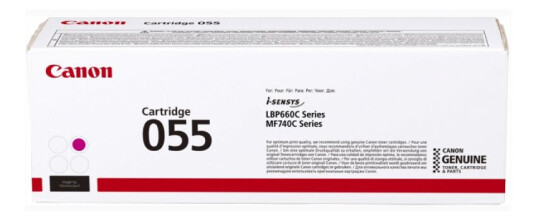 Canon CLBP 055 M Toner - 3014C002 Original - Magenta 2100 sider Canon CLBP 055 M Toner - 3014C002 Original - Magenta 2100 sider