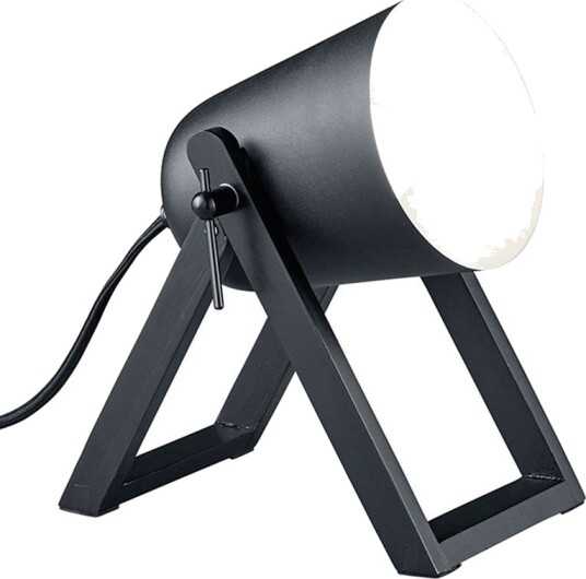 Trio Reality Marc bordlampe - 21cm 25W Svart