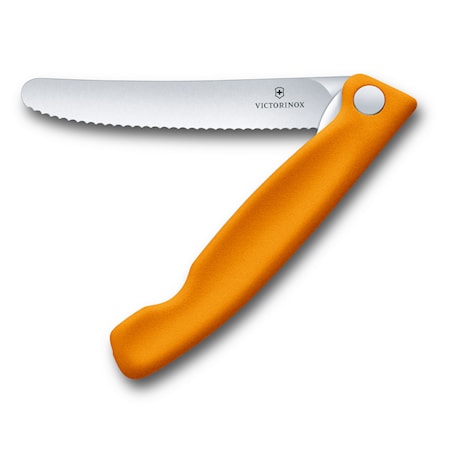Swiss Classic Foldable Paring Knife, wavy edge, 11