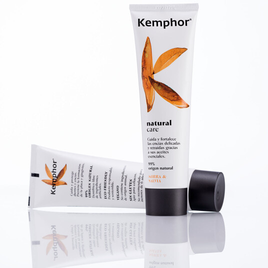 Kemphor Natural Xylitol Tannkrem Natural Care 75 ml