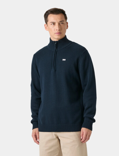 Helly Hansen Smoegen 1/2 Zip Sweater   Navy   XL