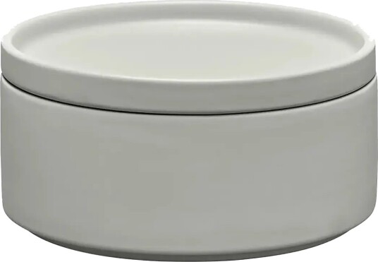 Blomus Storage Box L   7,5 Cm Ø 15,5 Cm   Pilar   Mirage Gray   Grey   Ø 15.5CM