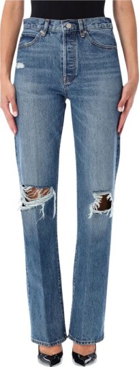 Frame Dame Jeans Blå W25,