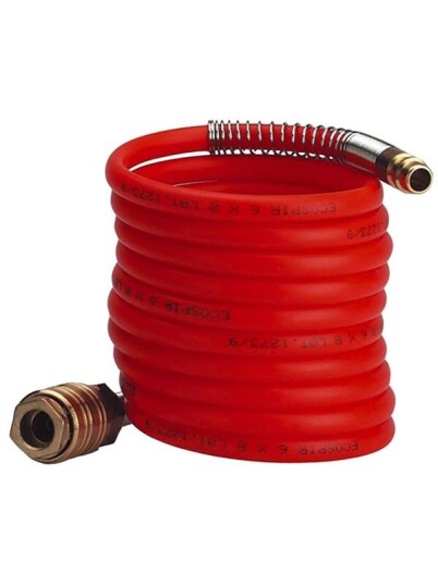 Einhell Accessories Spiral air hose 4m, 6mm dia, Air Compressor Accessory