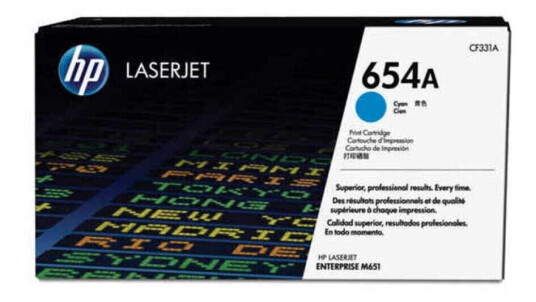 HP Originale Toner Hp 654a Cyan