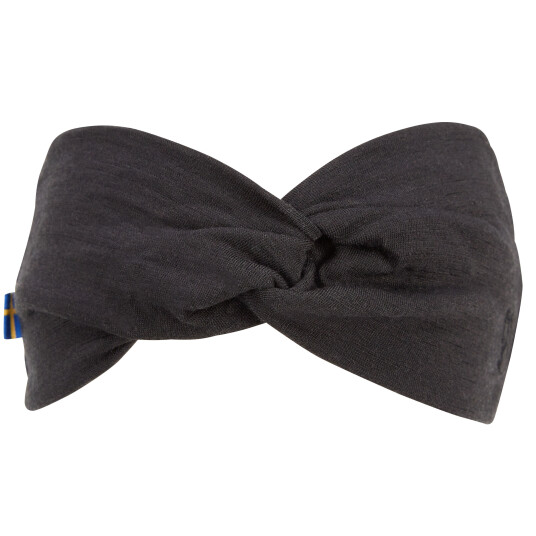 Fjellreven ABISKO WOOL HEADBAND BLACK Fjellreven ABISKO WOOL HEADBAND BLACK